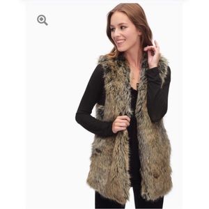 Splendid faux fur vest